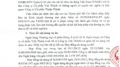 THÔNG BÁO RÚT KINH NGHIỆM VỀ VI PHẠM TRONG VIỆC GIẢI QUYẾT VỤ ÁN TRANH CHẤP HỢP ĐỒNG TÍN DỤNG