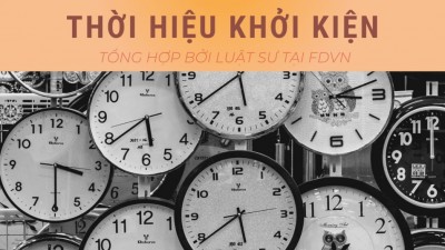 TỔNG HỢP 20 BÀI BÁO PHÁP LÝ VỀ THỜI HIỆU KHỞI KIỆN