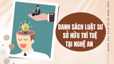 DANH SÁCH LUẬT SƯ SỞ HỮU TRÍ TUỆ TẠI NGHỆ AN  