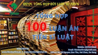 TỔNG HỢP 100 LUẬN ÁN TIẾN SĨ LUẬT 