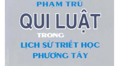 PHẠM TRÙ QUI LUẬT TRONG LỊCH SỬ TRIẾT HỌC PHƯƠNG TÂY