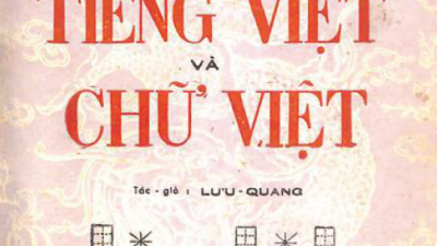 SÁCH CẨM NANG TIẾNG VIỆT VÀ CHỮ VIẾT (TÁC GIẢ: LƯU QUANG)