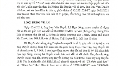 THÔNG BÁO SỐ 77/TB-VKS-DS RÚT KINH NGHIỆM VỀ KIỂM SÁT VIỆC GIẢI QUYẾT VỤ ÁN DÂN SỰ