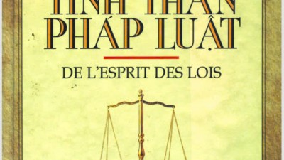 SÁCH BÀN VỀ TINH THẦN PHÁP LUẬT