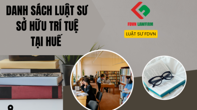 DANH SÁCH LUẬT SƯ SỞ HỮU TRÍ TUỆ TẠI HUẾ