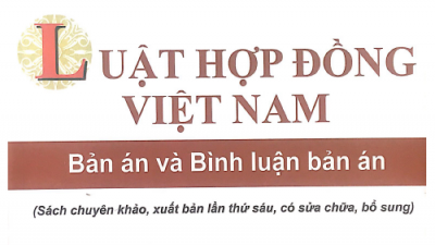SÁCH LUẬT HỢP ĐỒNG VIỆT NAM – BẢN ÁN VÀ BÌNH LUẬN BẢN ÁN TẬP 2 (PGS. TS. ĐỖ VĂN ĐẠI)