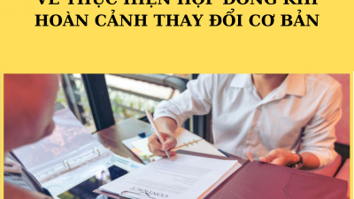 Tổng hợp 16 bài báo pháp lý về thực hiện hợp đồng khi hoàn cảnh thay đổi cơ bản