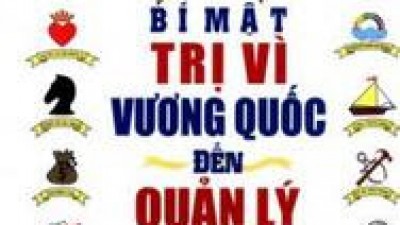 SÁCH BÍ MẬT TRỊ VÌ VƯƠNG QUỐC ĐẾN QUẢN LÝ CÔNG TY (TÁC GIẢ: KINGDOMALITY)