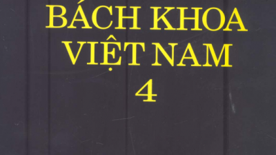 TỪ ĐIỂN BÁCH KHOA VIỆT NAM - TẬP 4