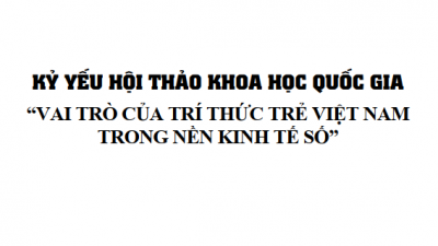 KỶ YẾU HỘI THẢO KHOA HỌC QUỐC GIA 