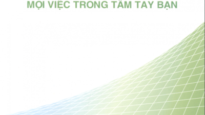 SÁCH HOẠCH ĐỊNH VÀ KIỂM SOÁT CÔNG VIỆC - MỌI VIỆC TRONG TẦM TAY BẠN