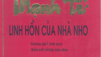 SÁCH MẠNH TỬ - LINH HỒN CỦA NHÀ NHO 