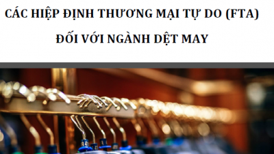 CẨM NANG DOANH NGHIỆP - TỔNG HỢP CAM KẾT TRONG CÁC HIỆP ĐỊNH THƯƠNG MẠI TỰ DO (FTA) ĐỐI VỚI NGÀNH DỆT MAY