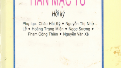 SÁCH ĐÔI NÉT VỀ HÀN MẶC TỬ - HỒI KÝ (TÁC GIẢ: QUÁCH TẤN)