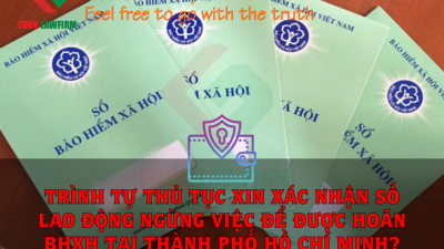 TRÌNH TỰ THỦ TỤC XIN XÁC NHẬN SỐ LAO ĐỘNG NGỪNG VIỆC ĐỂ ĐƯỢC HOÃN BHXH TẠI THÀNH PHỐ HỒ CHÍ MINH?