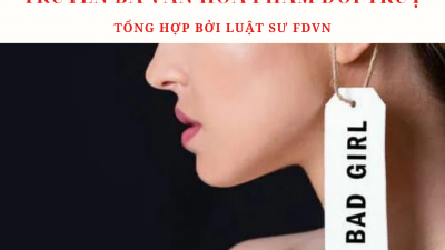 TỔNG HỢP 09 BẢN ÁN VỀ TỘI TRUYỀN BÁ VĂN HÓA PHẨM ĐỒI TRỤY