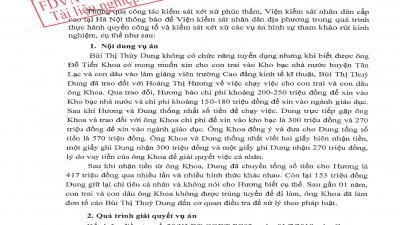 THÔNG BÁO RÚT KINH NGHIỆM: TỘI LỪA ĐẢO CHIẾM ĐOẠT TÀI SẢN - XÁC ĐỊNH KHÔNG ĐÚNG SỐ TIỀN CHIẾM ĐOẠT