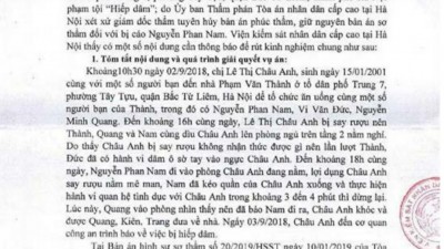 THÔNG BÁO RÚT KINH NGHIỆM: CHO HƯỞNG TÌNH TIẾT GIẢM NHẸ “NGƯỜI PHẠM TỘI TỰ NGUYỆN SỬA CHỮA, BỒI THƯỜNG THIỆT HẠI HOẶC KHẮC PHỤC HẬU QUẢ”