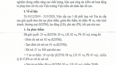 THÔNG BÁO RÚT KINH NGHIỆM: CÁC BẢN ÁN, QUYẾT ĐỊNH KINH DOANH, THƯƠNG MẠI, LAO ĐỘNG, PHÁ SẢN BỊ TAND CẤP CAO TẠI TP HỒ CHÍ MINH TUYÊN HUỶ, SỬA