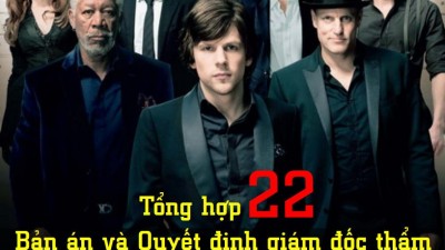 TUYỂN TẬP 22 BẢN ÁN VÀ QUYẾT ĐỊNH GIÁM ĐỐC THẨM CÁC TỘI PHẠM VỀ MA TÚY