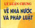 SÁCH LÝ LUẬN CHUNG VỀ NHÀ NƯỚC VÀ PHÁP LUẬT